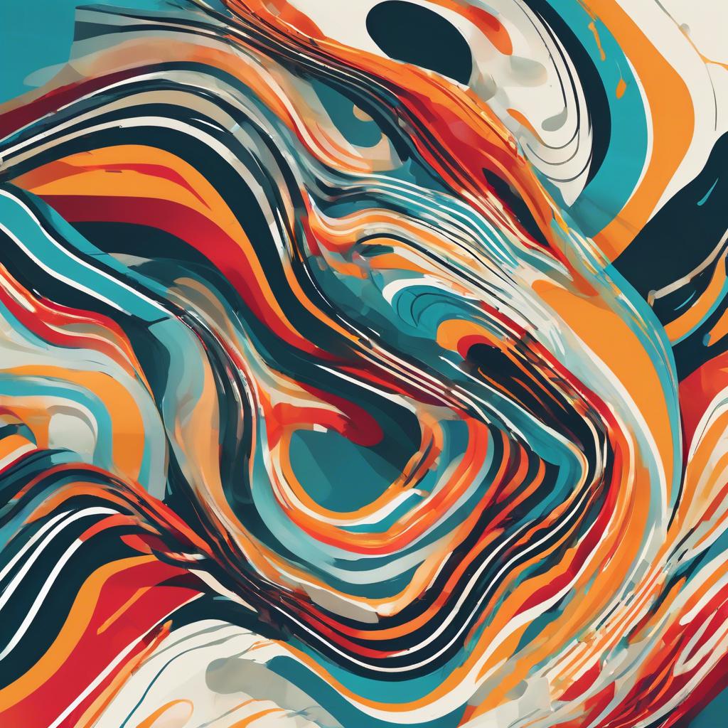 Abstract Lines Representing Innovation